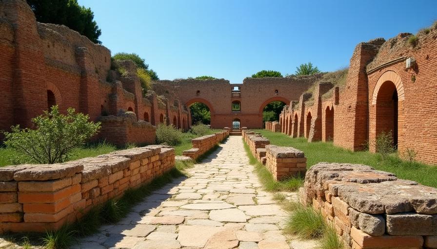 Antiche tombe romane lungo la Via Appia Antica
